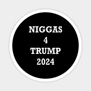 Niggas-for-trump-2024 Magnet